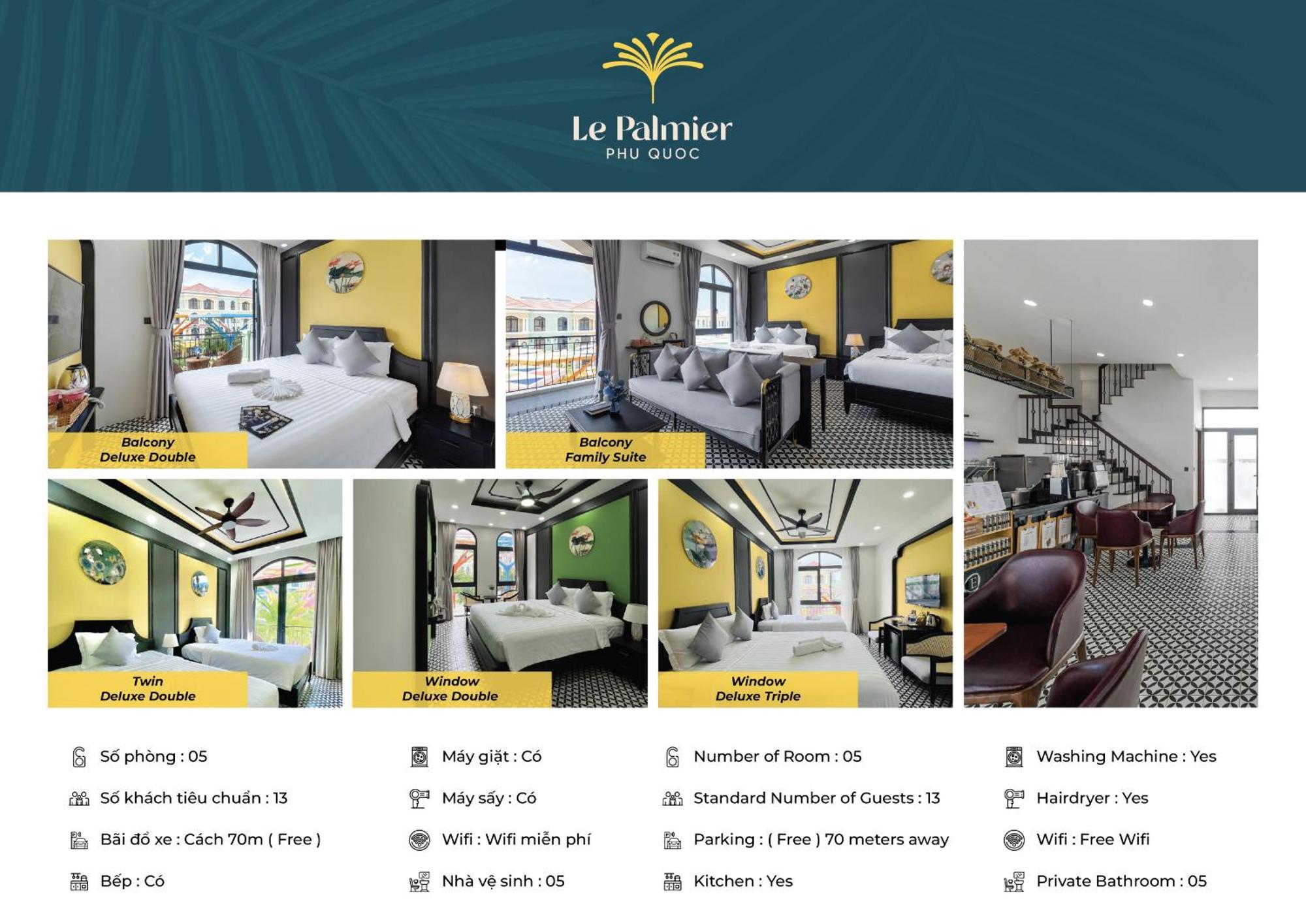 Le Palmier Phu Quoc Hotel Zewnętrze zdjęcie